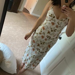 Stolen Kisses Midi Dress Size M